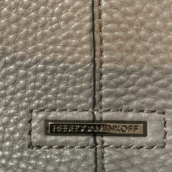 REBECCA MINKOFF Crossbody Light Gray Leather - Picture 5 of 8